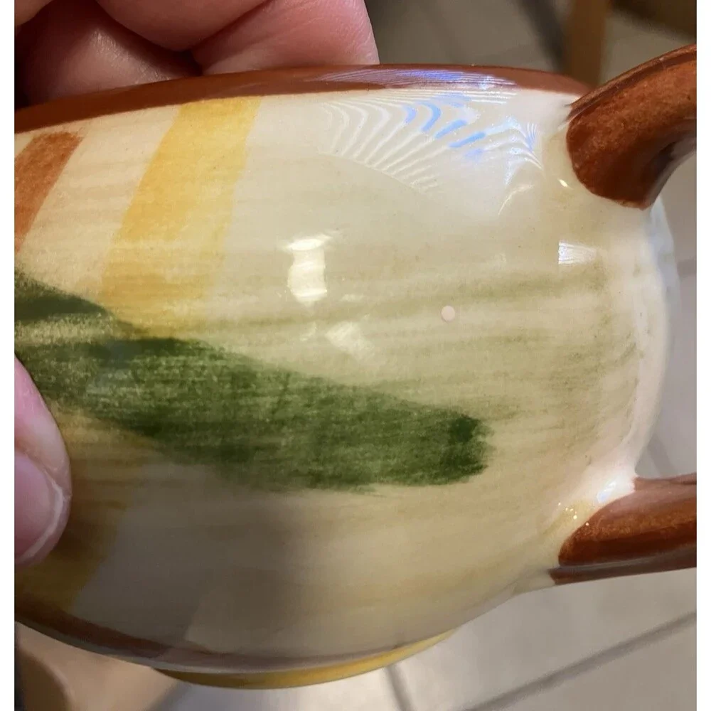 Vintage 1940s/1950s Vernon Kilns Vernoware Homespun Plaid Sauce or Gravy Boat